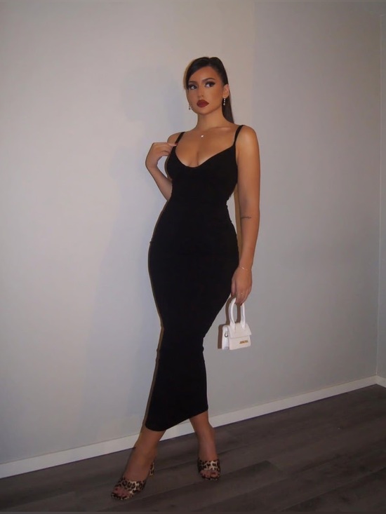 naked wardrobe Dresses & Skirts - NAKED WARDROBE Faux Bustier Midi Dress